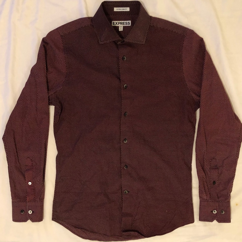 Express extra slim fit dress shirt